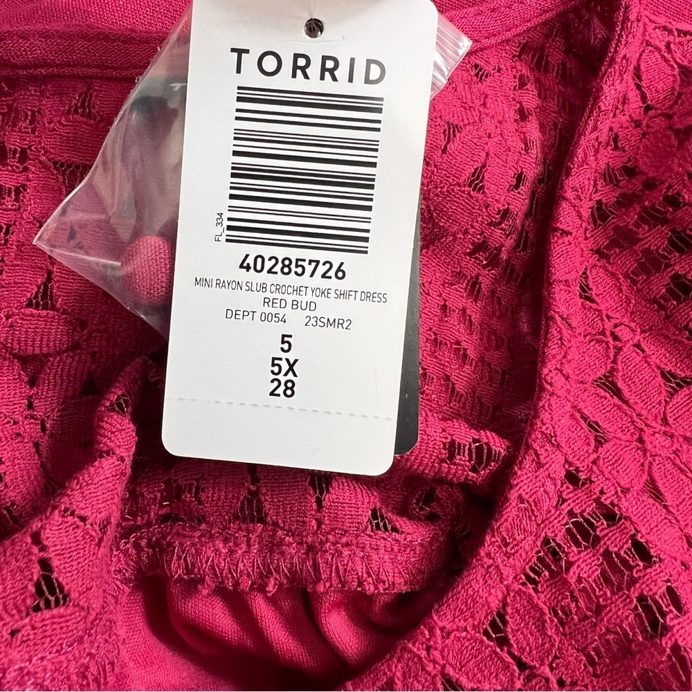 Torrid Pink Mini Dress - Picture 11 of 12